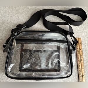 Clear Stadium/Concert Bag with Adjustable Strap